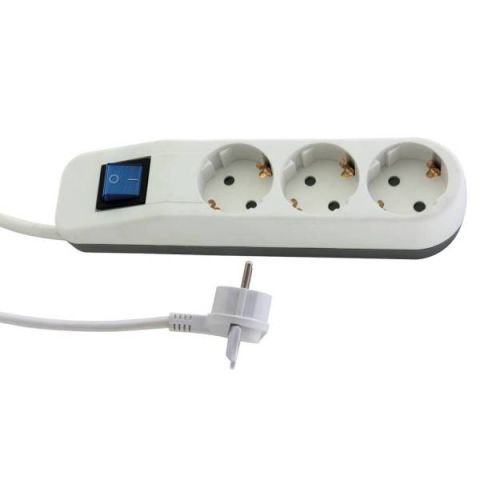 GAO Elosztó  ICE  3-as kapcsolóval, 1.4m, fehé 0014340100 - elektrobagoly.hu