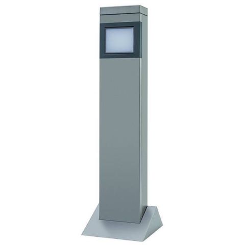 GAO Kerti energiaoszlop lámpával, ezüst színű, 3500W 87730712 - elektrobagoly.hu