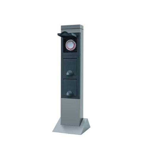 GAO Kerti energiaoszlop 2alljal+időkapcsoló  ez 87770712 - elektrobagoly.hu