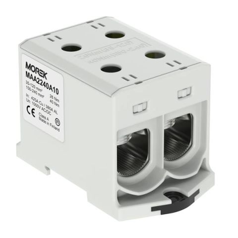 OTL240-2 Fővezetéki sorkapocs, 2xAl/Cu 35-240, 1000V, szürke