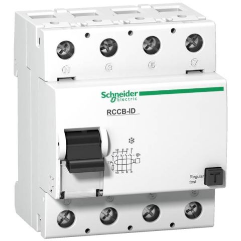 Schneider Electric RCCB-ID 125 A áramvédőkapcsoló ACo.4P, 125A, 30mA 16905 - elektrobagoly.hu