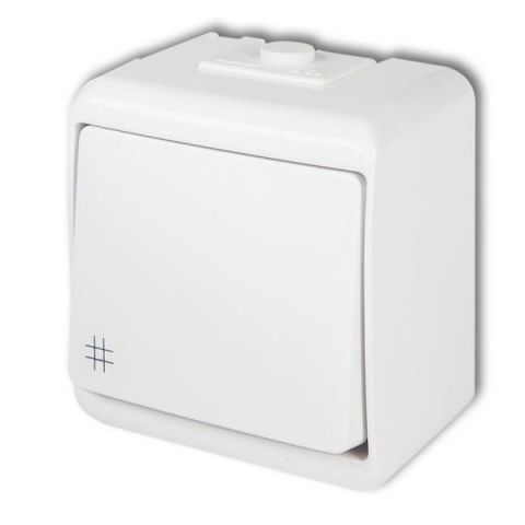 GAO Aquastar keresztkapcsoló fehér IP440V, 10A 22051 - elektrobagoly.hu