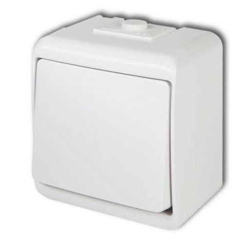 GAO Aquastar 1P kapcsoló fehér IP44, 10A 22081 - elektrobagoly.hu