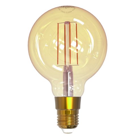 L2H Pro E27 5.5W 470lm okos izzó balon filament 1800-2700K G95  8010H