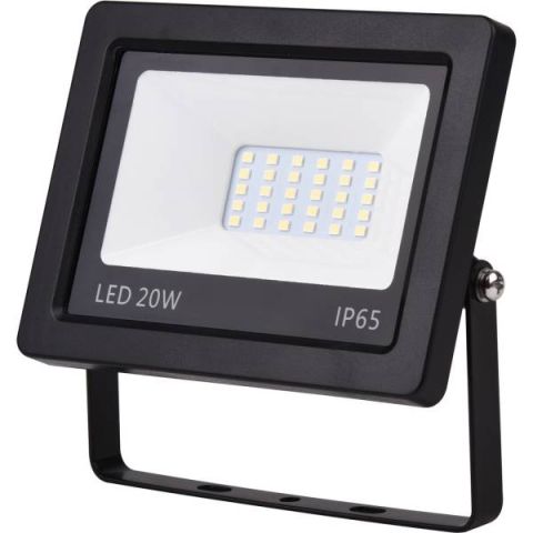 GAO LED fényvető  EcoSpot  20W 1400lm,fekete  I 8173H - elektrobagoly.hu