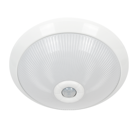 Mennyezeti mozgásérzékelős  lámpa,18W.4000K,1560lm,IP40, fehér   ELMARK, 99DS409