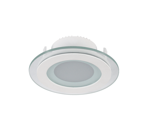 LED panel üveg kör 6W semlegesfehér(NW) 99LED638