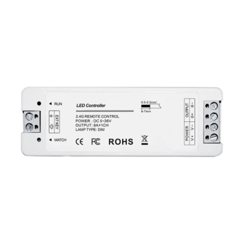 Elmark Rádiófrekvenciás (RF) LED fényerőszabályozó fogadó 1csatorna  99RECEIVER1 - elektrobagoly.hu