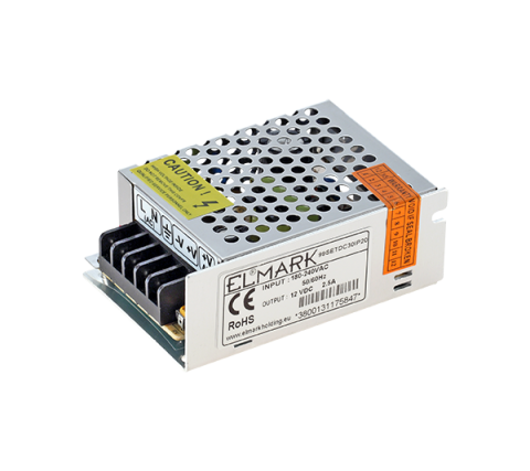 Elmark LED driver 36W 230VAC/12VDC 99SETDC36IP20 - elektrobagoly.hu
