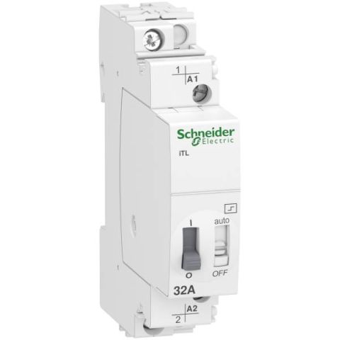 Schneider Electric ACTI9 ITL32A impulzusrelé.1NO, 240VAC, 110VD A9C30831 - elektrobagoly.hu