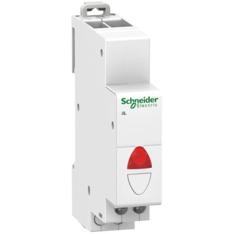 Schneider Electric ACTI9 iIL jelzőlámpa,egyes, piros, 110-230V A9E18320 - elektrobagoly.hu