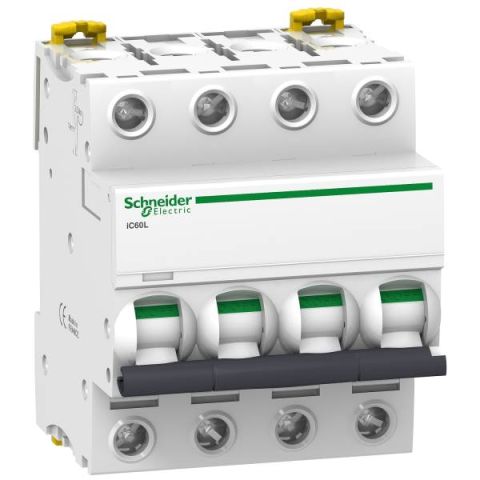 Schneider Electric ACTI9 iC60L kismegszakító 4P,B, 25A, monokonnekt A9F93425 - elektrobagoly.hu