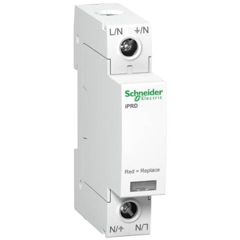 Schneider Electric ACTI9 iPRD túlfeszültségkorlátozó cserélhető betétes 8kA, 1P, A9L08100 - elektrobagoly.hu