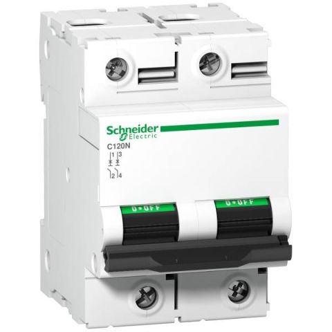 Schneider Electric ACTI9 C120N kismegszakító 2P,C,100A A9N18362 - elektrobagoly.hu