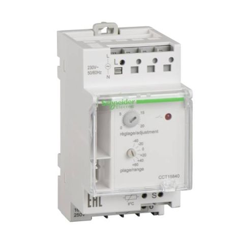 Schneider Electric ACTI9 TH7 elektronikus termosztát CCT15840 - elektrobagoly.hu
