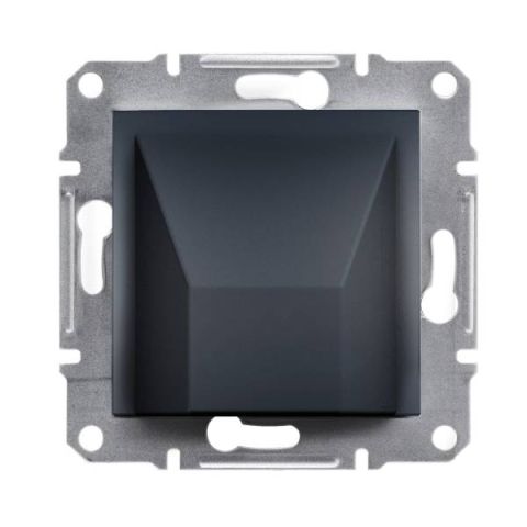 Schneider Electric ASFORA Kábelkivezető, antracit, keret nélkül EPH5500171 - elektrobagoly.hu