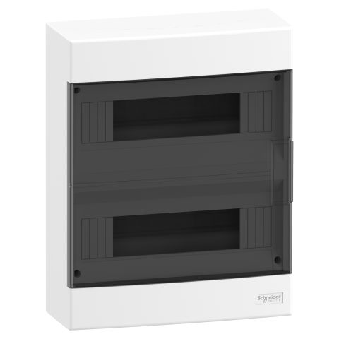 Easy9 2x12  modulos falon kívüli elosztó+átlátszó ajtó EZ9EUC212