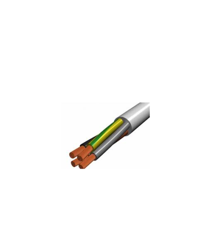 Mt (H05VV-F) 3x1,5mm2 fehér, sodrott réz vezeték
