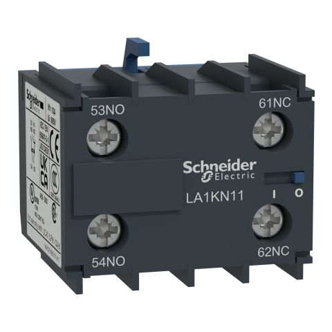 Schneider Electric LA1KN02 LC1K-hoz segédréintkező blokk.homloklapi .2NY - elektrobagoly.hu