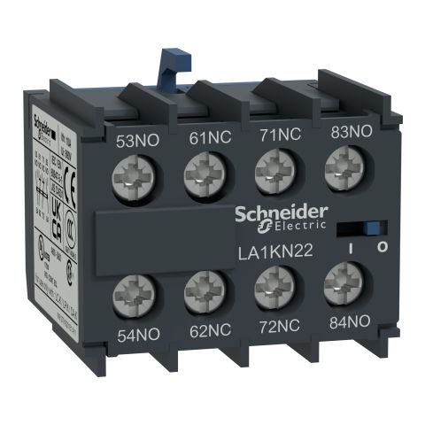 Schneider Electric LA1KN22 LC1K-hoz segédérintkező 2Z+2NY - elektrobagoly.hu