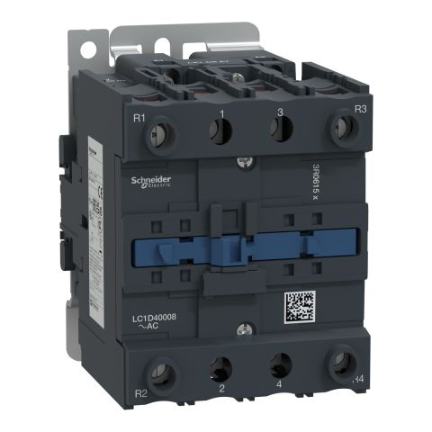 Schneider Electric LC1D40008P7 4-pólusú  mágneskapcsoló  230V 50/6fehér  - elektrobagoly.hu