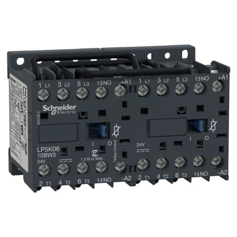 Schneider Electric LP5K0610BW3LP5K mágneskapcsoló 24VDC.6A. - elektrobagoly.hu