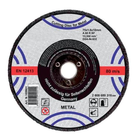 Elmark vágókorong, fémhez125x1.0x22.2mm - elektrobagoly.hu
