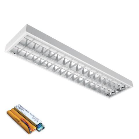 Elmark LENA LED csővel T8 Standard 2X18W 6400K BM,vészvilágító funkcióval 9LBM2120LEDCWE - elektrobagoly.hu