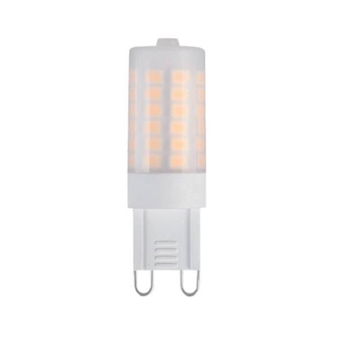 Elmark G9-es foglalatú LED izzó, 4.0W 230V-os tápfeszültség,melegfehér(3000K) - elektrobagoly.hu