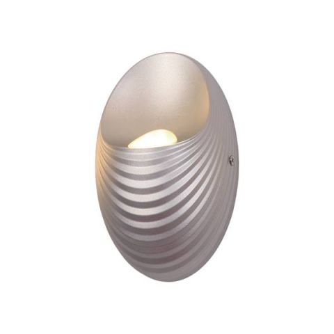 Elmark SHELL LED fali lámpatest 5W/ 4000K ezüst 955SHELL1W/SL - elektrobagoly.hu