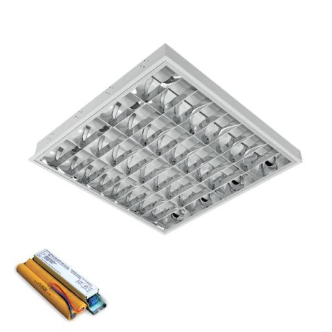 Elmark LENA LED csővel T8 Standard 4X9W 6200K BM,vészvilágító funkcióval 9LBM460LEDCWE - elektrobagoly.hu