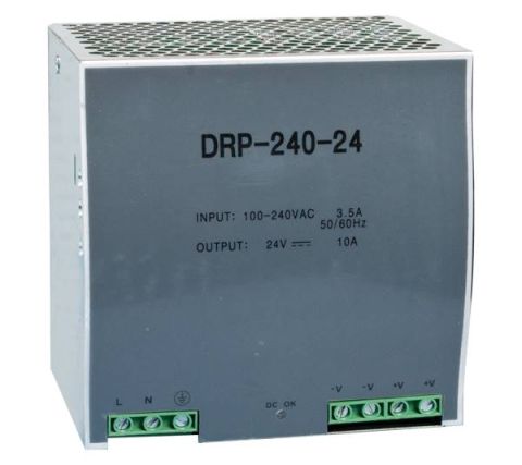 Elmark DRP-240-24 tápegység, 240Watt, 24V 46DR2424 - elektrobagoly.hu