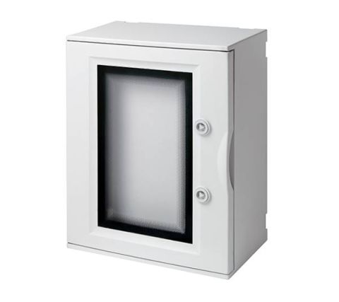 Elmark Poliészter szekrény átlátszó ajtóval 545x655x265mm,IP65 5365465265 - elektrobagoly.hu