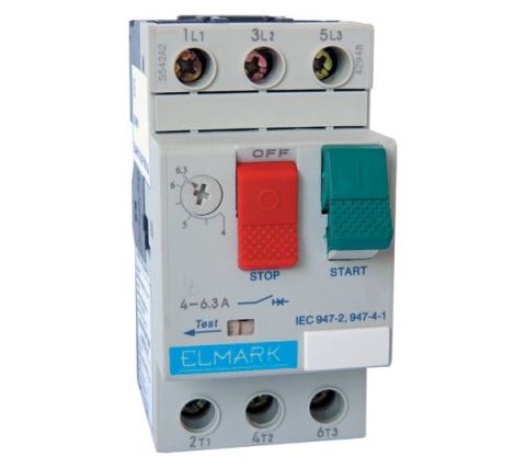 Elmark Elm.motorvédő.kapcsoló TM2-E14 6-10A - elektrobagoly.hu