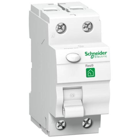 Schneider Electric RESI9 áramvédőkapcsoló A osztályú 2P, 40A, 30mA, R9R01240 - elektrobagoly.hu